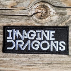 Imagine Dragons Alternative Indie Rock Embroidered Iron on Patch 3/13$